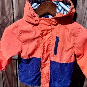 OshKosh B'gosh Striped Blue and White Jacket